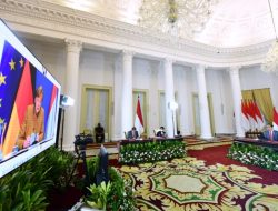Jokowi dan Kanselir Angela Merkel Lakukan Pertemuan Bilateral secara Virtual, Ini Yang Dibahas