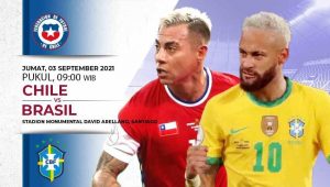 Kualifikasi Piala Dunia 2022: Prediksi CHILE vs BRASIL