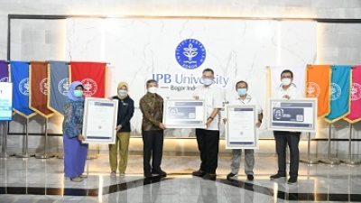 IPB University PT Pertama di Indonesia Yang Terima Sertifikat SafeGuard Label SIBV