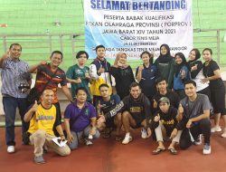 Kota Bogor Juara Umum Tenis Meja BK Porprov Jabar 2021
