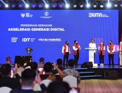 Jokowi Resmikan Gerakan Akselerasi Generasi Digital