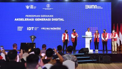 Jokowi Resmikan Gerakan Akselerasi Generasi Digital