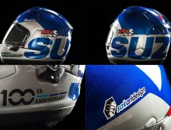 Suzuki Rilis Helm Ini, Hanya Dibuat 100 Unit di Seluruh Dunia
