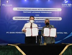 IPB University dan Bank BJB, Jalin Kerja Sama Bidang Ini