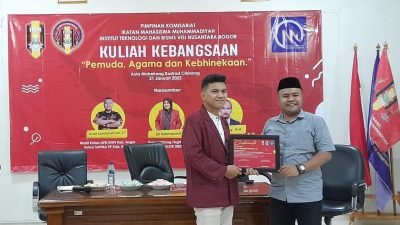 Adakan Kuliah Kebangsaan, PK IMM Vinus Bogor Lantik 27 Kader Baru