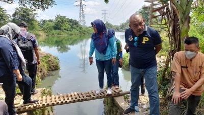 Gercep, Ade Yana Kepala DLH Sebut Nama Perusahaan Pembuang Limbah Ke Setu Citongtut