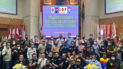 IOF Pengcab Bogor Gelar Raker di Gedung Dewan, Rudy Susmanto Beri Dukungan