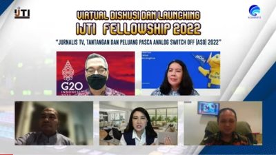 Sambut Siaran Digital, IJTI Gelar Fellowship 2022 untuk Jurnalis TV