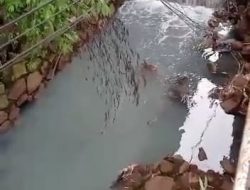 Pemdes Leuwinutug Tunggu Langkah DLH Kabupaten Bogor Untuk Penanganan Sungai Cibeber
