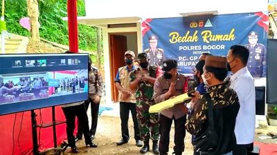 Kapolda Jabar Pantau Langsung Secara Virtual Bedah Rutilahu Program Polres Bogor
