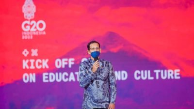 Nadiem Makarim Beberkan Agenda Prioritas Bidang Pendidikan dan Kebudayaan Pada G20