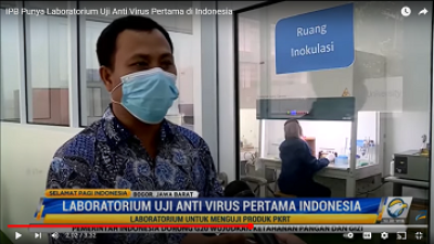 IPB University Resmikan Laboratorium Uji Antivirus Pertama di Indonesia