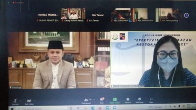 Bagian Hukum dan HAM Kota Bogor Gelar FGD Efektivitas Penerapan Restorative Justice