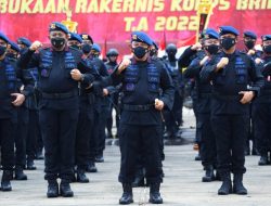 Buka Rakernis, Kapolri Amanatkan Brimob Harus Jadi Tauladan Masyarakat