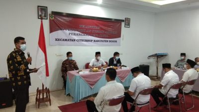 Tiga Perangkat Desa Sanja Dilantik, Ini Pesan Camat Citeureup