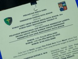 Pemkot Bogor, RSUD dan RS Bhayangkara Teken PKS Terkait Pelayanan Ini