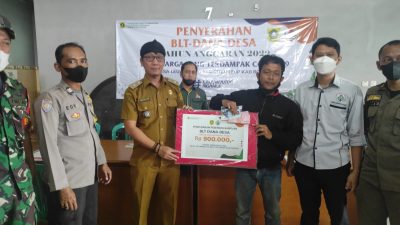 BLT-DD Cair Jelang Ramadhan, Warga Leuwinutug Sumringah