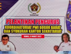 Pengurus Koordinatoriat PWI Bogor Barat Siap Dilantik