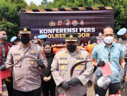 Akhirnya, Pelaku Begal Yang Viral Beraksi di Tugu Pancakarsa Dibekuk Polres Bogor
