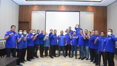 Silaturahmi Anton Suratto Ketua DPD Terpilih dengan Ketua DPC Demokrat se Jabar