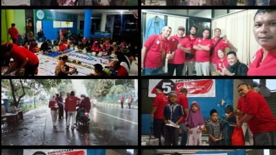 HUT ke-5 BogorUpdate.com, Santuni Anak Yatim dan Berbagi Takjil Gratis