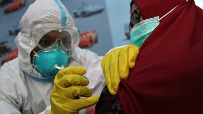 Cakupan Vaksinasi di Indonesia Lebih dari 400 Juta Dosis