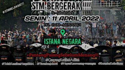 Viral Demo STM Bergerak 11 April, Polda Metro Sebut Belum Ada Izin