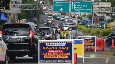 Info Penting, Ganjil Genap Jalur Puncak Mulai Diberlakukan Siang Ini Hingga Minggu
