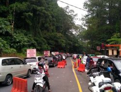 Volume Kendaraan Menuju Bogor Meningkat, Polres Cianjur Berlakukan One Way