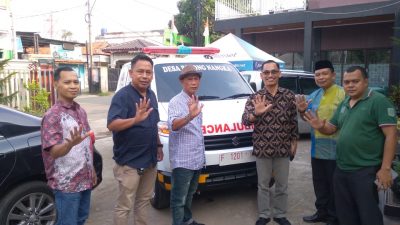 Maksimalkan Pelayanan Kesehatan, Pemdes Bojong Nangka Tambah Mobil Ambulans