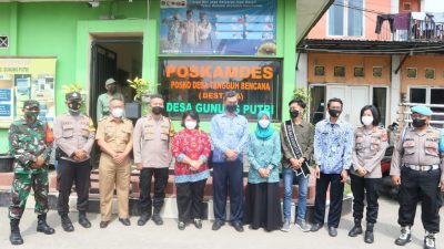 Sambangi Desa Gunung Putri, Kompolnas Apresiasi Kades Daman Huri