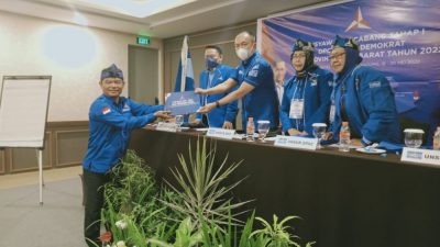 Dede Chandra Terpilih Secara Aklamasi Calon Tunggal Ketua DPC Demokrat Kabupaten Bogor