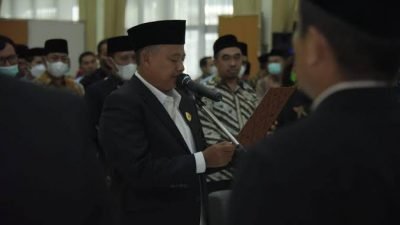 Lantik Petugas Penyelenggara Ibadah Haji, Wagub Uu Harapkan Hal Ini