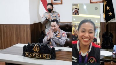 Kapolri Video Call dengan Pesepeda Peraih Medali Sea Games, Ini Katanya