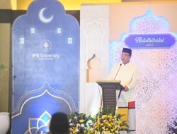IPB University Gelar Halalbihalal, Prof Arif Satria Sampaikan Tujuh Nilai Penting Ini