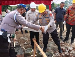 Peletakan Batu Pertama Gedung Utama Polres Bogor, Kapolres Sampaikan Hal Ini