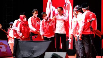 Relawan Muda Tim 7 Nyatakan Satu Sikap 2024 Bersama Jokowi