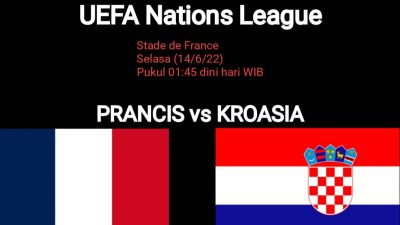 Prediksi UEFA Nations League Prancis vs Kroasia: Les Blues Kejar Kemenangan Perdana