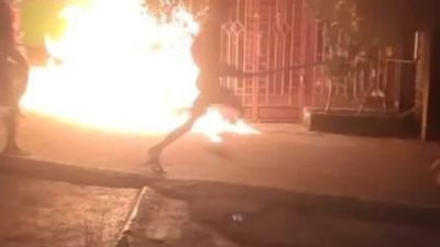 Viral di Medsos Aksi Tawuran Diduga Pakai Bom Molotov di Cibinong