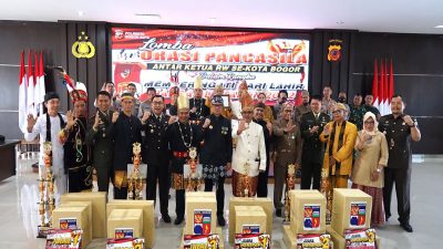 6 Ketua RW se-Kota Bogor Ikuti Lomba Orasi Pancasila, Ini Pemenangnya