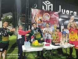 Kasat Lantas Polres Bogor Gelar Tournament Mini Soccer 2022