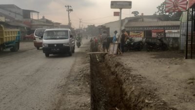 Proyek Drainase Sudah Dimulai, Pemcam Rumpin Sayangkan Kontraktor Belum Ada Koordinasi