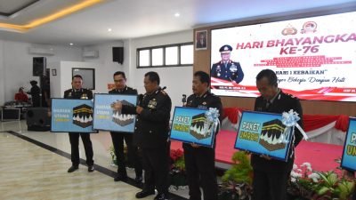 Salut! Kapolres Bogor Beri Hadiah Umroh dan Holyland Kepada Lima Anggotanya