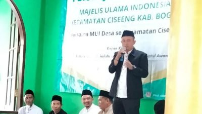 Perkuat Sinergitas Ulama Umaro, Pemcam Dan MUI Ciseeng Rutin Taklim Bersama
