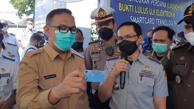 Pertama di Indonesia, Dishub Kabupaten Bogor Luncurkan Bukti Lulus Uji KIR Elektronik, Ini Fungsinya