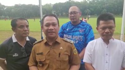 Hadiri Turnamen Sepak Bola Piala Ketum PSSI, Kades Ciangsana: Ini Momen Cetak Pemain Menuju Internasioal