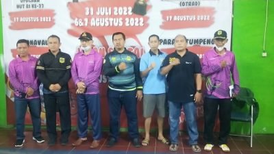 Sambut HUT RI, Plt Camat Ciseeng Resmi Buka Turnamen Bulu Tangkis