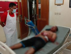 Gagalkan Aksi Pencurian, Satpam SMAN 1 Sukamakmur Dibacok
