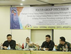 Pemkot Bogor Gelar FGD UU HKPD dan UU Cipta Kerja