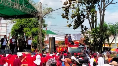 Ribuan Warga Ciseeng Antusias Ikuti Jalan Sehat Peringati HUT RI ke-77